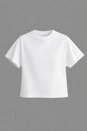 BASIC ÖRME BEYAZ T-SHIRT